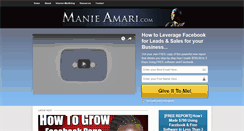 Desktop Screenshot of manieamari.com